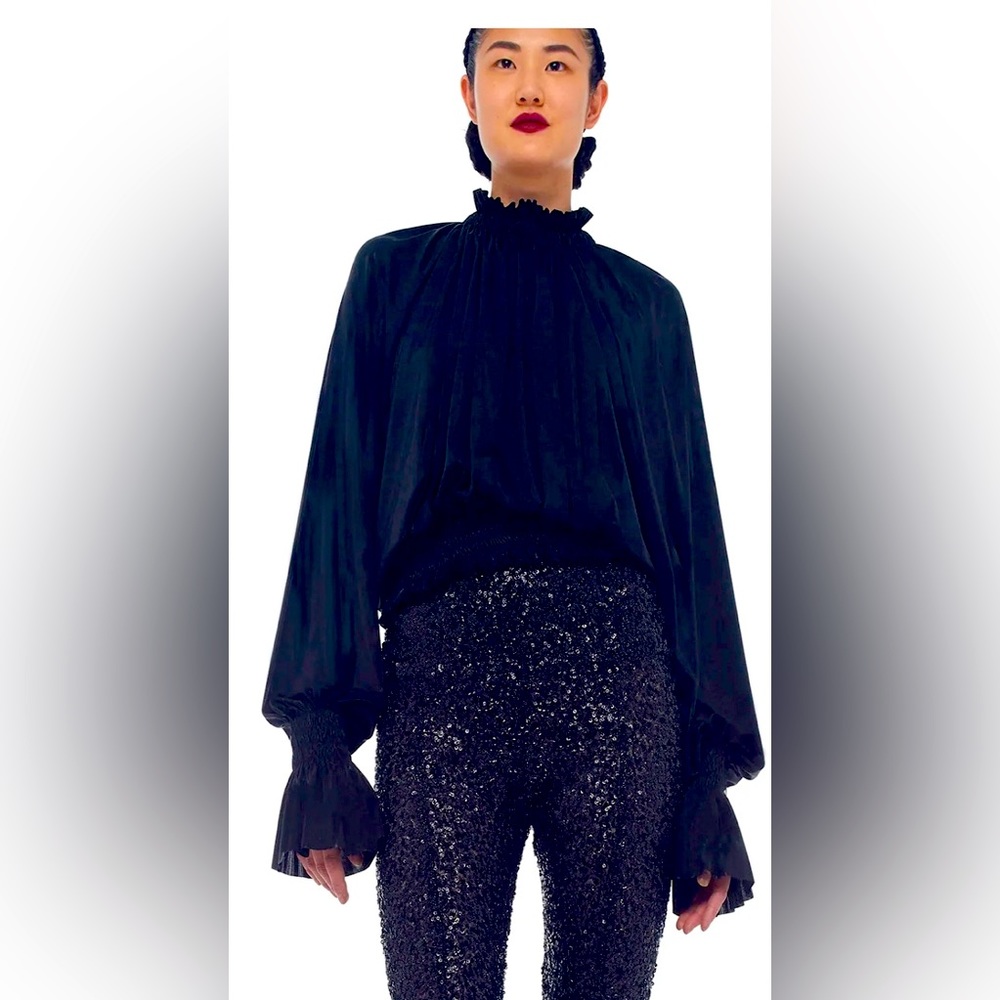 NWT Normal Kamali turtle peasant top